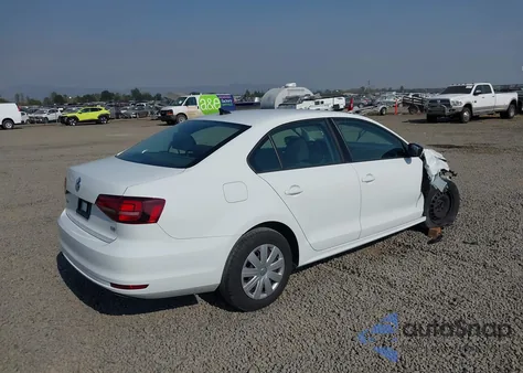 2016 Volkswagen Jetta 1.4T S z USA, uszkodzony, nr VIN 3VW267AJ0GM299307